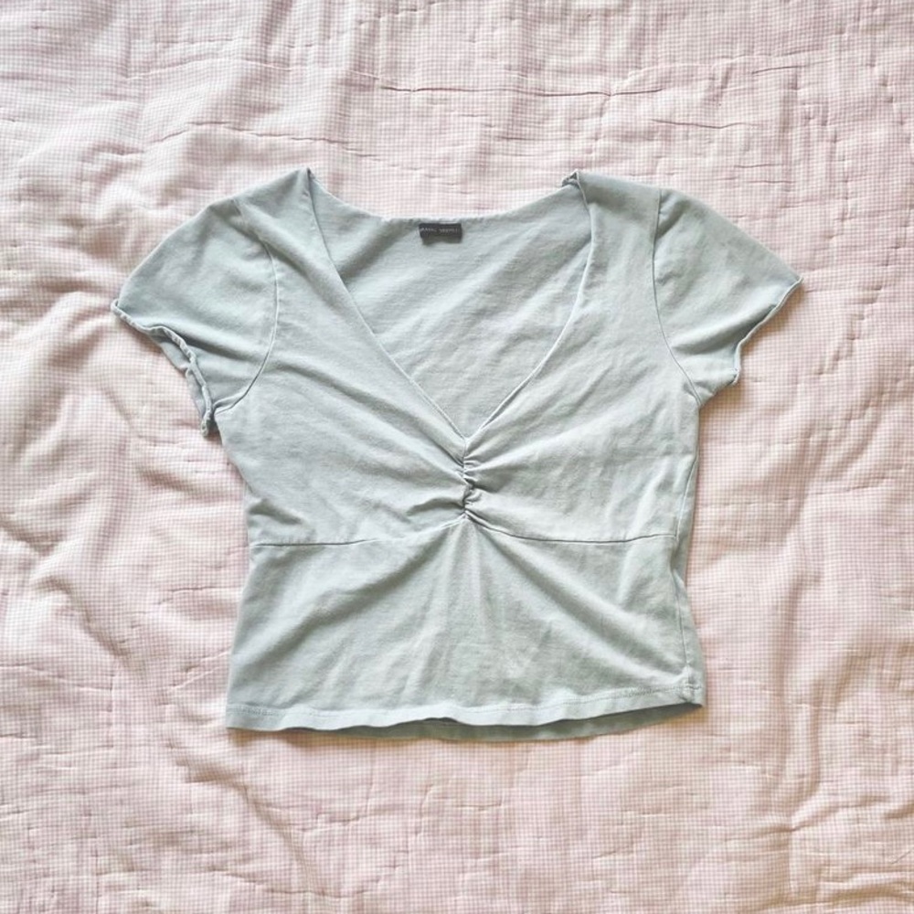 brandy melville blue gina top!